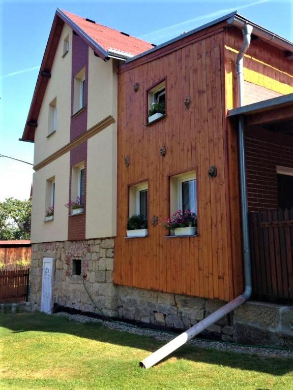Ubytovani U Rybnicka Villa Arnoltice u Decina Kültér fotó